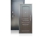 Входная дверь ARGUS «ДА-61», 970 × 2050 мм, правая, цвет венге тиснённый - Фото 1