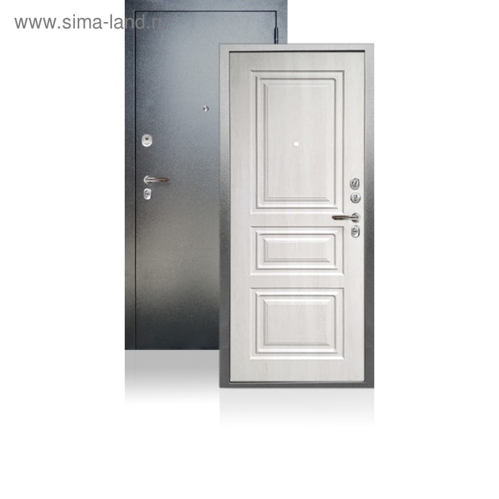 Входная дверь ARGUS «ДА-91», 870 × 2050 мм, правая, цвет крем филадельфия - Фото 1