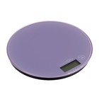 Весы кухонные Luazon LVK-506, электронные, до 5 кг, фиолетовые - Фото 1