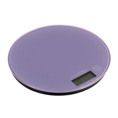 Весы кухонные Luazon LVK-506, электронные, до 5 кг, фиолетовые