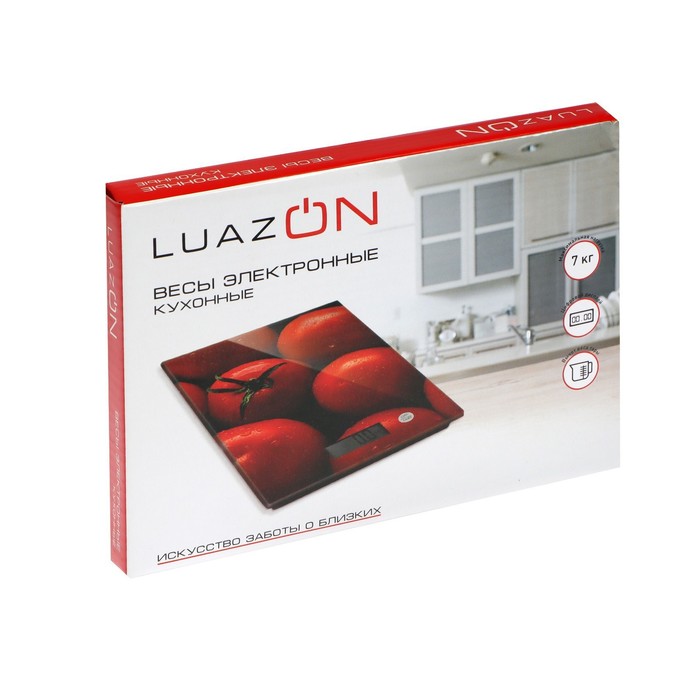 Весы кухонные Luazon LVK-702 "Макаруны", электронные, до 7 кг - фото 1908427883