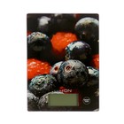 Весы кухонные Luazon LVK-705, электронные, до 7 кг, подсветка, рисунок "Лесные ягоды" - Фото 2