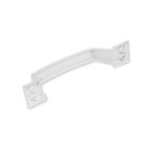 Ручка-скоба дверная, белая - Фото 3