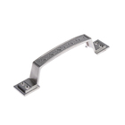 Ручка-скоба дверная, цвет сатиновый никель - Фото 1