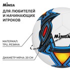 Мяч футбольный MINSA, TPU, машинная сшивка, 32 панели, р. 5 - фото 8435660