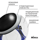 Футбольный мяч MINSA, машинная сшивка, 32 панели, р. 5, PU - Фото 3