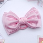 Резинка для волос бант "Умница" двойной, розовый (6 шт) - фото 809096254