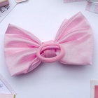 Резинка для волос бант "Умница" двойной, розовый (6 шт) - фото 809096255