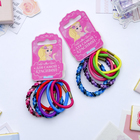 Резинки для волос «Градиент», набор 6 шт., перелив, 4.5 см, МИКС - Фото 3