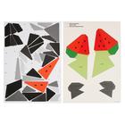 Аппликация полигональная для детей «Енотик», набор для творчества - Фото 3