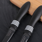 Набор ножей для овощей 10 см Tramontina Cor & Cor, 2 шт, цвет черный, на блистере - Фото 3
