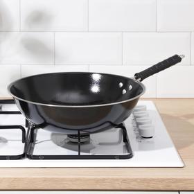 

Сковорода-Wok Доляна Red, d=32 см, антипригарное покрытие, цвет чёрный