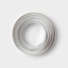 Формы для печенья Доляна «Круг», набор 5 шт.: 4 см, 4.5 см, 5.5 см, 6 см, 7 см, металл, серебристые - Фото 4