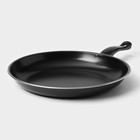 Набор сковородок «Жаклин», набор 3 шт.: 20/25/30×4 см, антипригарное покрытие, углеродистая сталь, чёрные - Фото 15