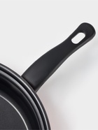 Набор посуды Promo Stone violet: кастрюля 3 л, d=24 см, ковш 1.3 л, сковорода d=24 см, крышки 2 шт., антипригарное покрытие, бордовый - Фото 6