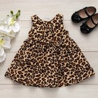 Сарафан вельветовый для девочки MINAKU "Леопард", рост 80-86 см, цвет бежевый/коричневый - Фото 5