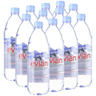 Вода минеральная негазированная Evian, 1 л (12 шт в упаковке) - Фото 1