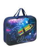 Папка для труда, А4, текстильная, 35×27×7 см А4 «Космос» - Фото 3