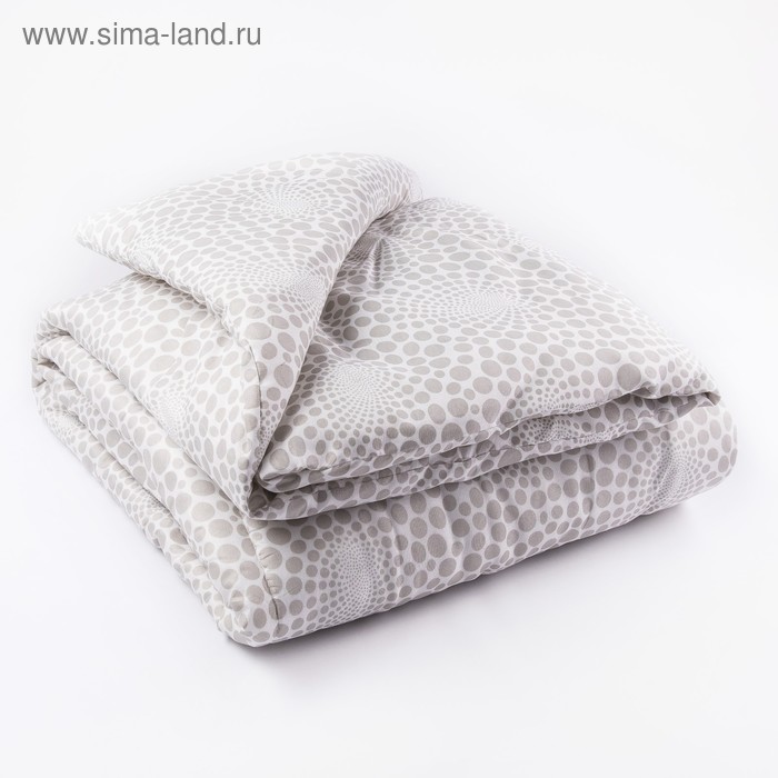 Одеяло всесезонное, размер 140х205 см, цвет МИКС, синтепон - Фото 1