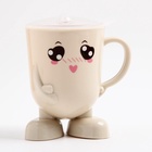 Кружка детская с крышкой Крошка Я, 270 мл., цвет и рисунок МИКС - Фото 7