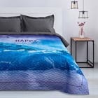 Покрывало "Этель" евро Happy moments, 200х220(+/-2) см, микрофибра - Фото 1