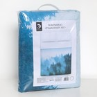 Покрывало "Этель" евро Туманный лес, 200х220(+/-2) см, микрофибра - Фото 4