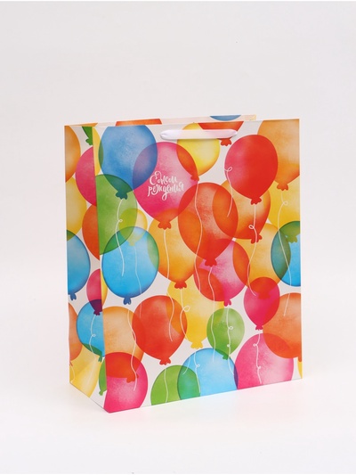 Пакет подарочный ламинированный, упаковка, «Good day», XL 40×49×19 см