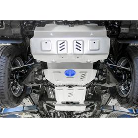 

Комплект защит радиатор, картер, КПП, РК, Toyota Fortuner 2017-н.в., с крепежом, K333.5770.1