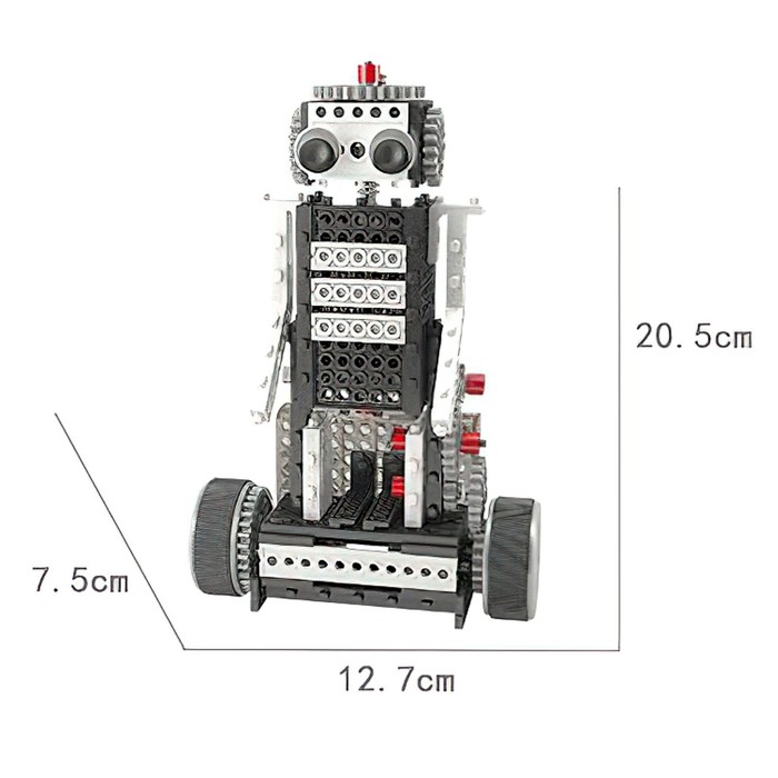 Конструктор радиоуправляемый «Робот-разведчик», 4 в 1, 254 детали - фото 1906970444