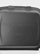 Ланч - бокс одноразовый, 24.7×20.6×3.5 см, 1 секция, полистирол, чёрный - Фото 7
