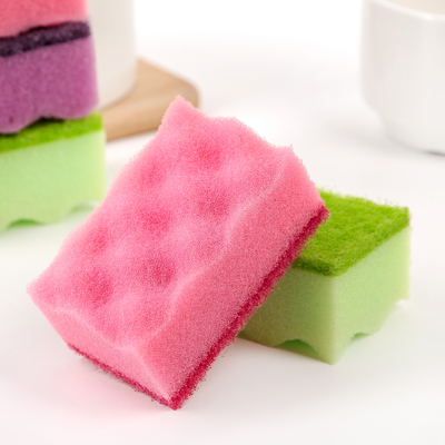 Губки кухонные «Весенний сад», 7 шт, 8×5×3,5 см