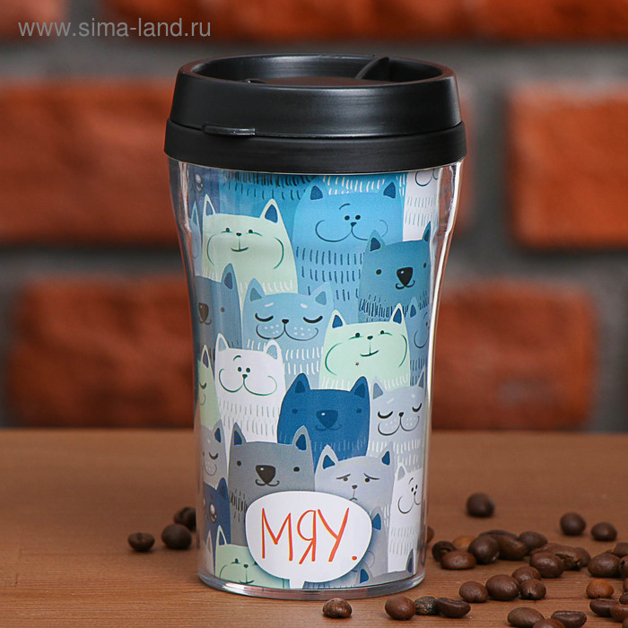 Термостакан «Мяу», 250 мл - Фото 1