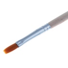 Кисть для рисования, нейлон, № 6, плоская, деревянная ручка, международный размер - фото 120040651