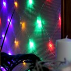УЦЕНКА Гирлянда «Сеть» 1.6×1.6 м, IP20, прозрачная нить, 144 LED, свечение мульти, 8 режимов, 220 В - Фото 8