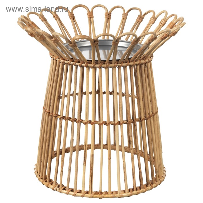 Пьедестал для цветов КАНЕЛЬСТОНГ, 29 см, ротанг - Фото 1