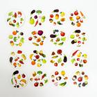 Настольная игра на реакцию и внимание «Дуббль. Овощи и фрукты», 20 карт, 5+ - Фото 3