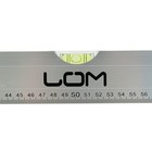 УЦЕНКА Уровень алюминиевый ЛОМ, 2 глазка, 1000 мм - Фото 3