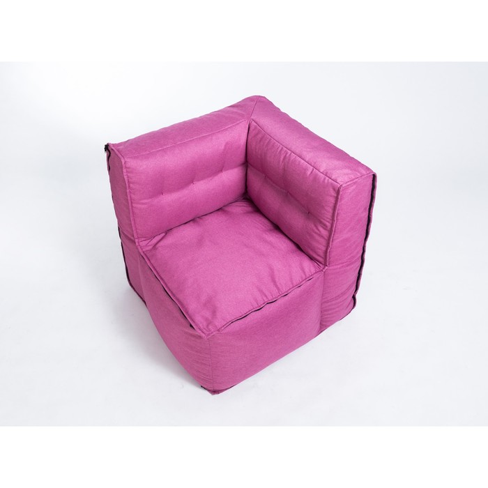 Кресло угловое «Комфорт Колор», размер 85 х 75 х 80 см, цвет сиреневый, рогожка