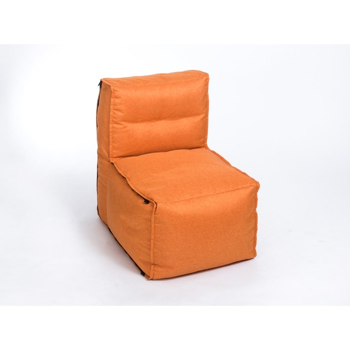 Кресло прямое «Комфорт Колор», размер 75 х 80 х 55 см, цвет оранжевый, рогожка