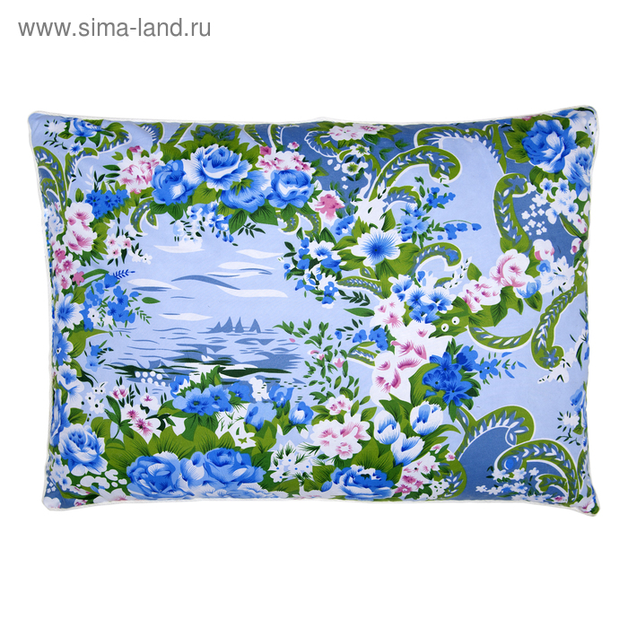 Подушка СВС «Нежная» МИКС, 50х68 см, пух 10%, перо 90%, тик, 50% хл, 50% пэ