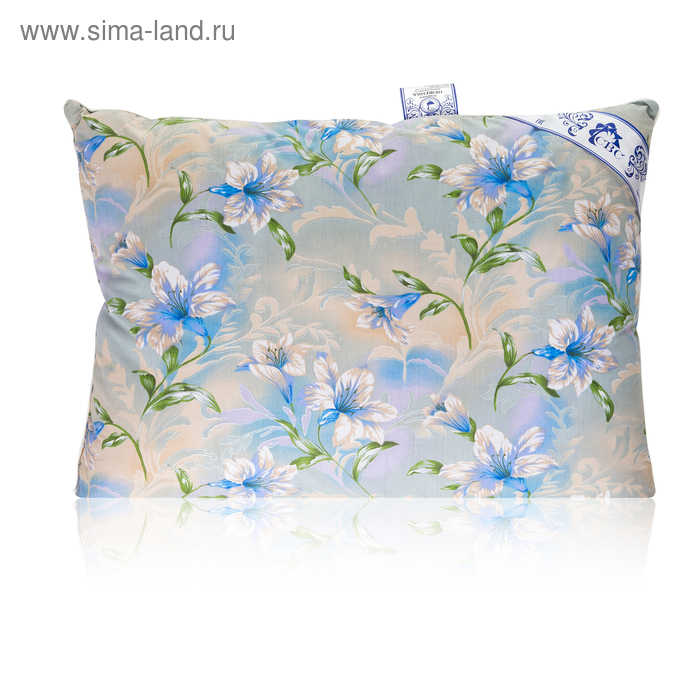 Подушка СВС «Неженка», 50х68 см, пух 40%, перо 60%, тик, хл 100% - Фото 1