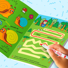 Книги многоразовые с маркером набор «Готовим руку к письму №1», 3 шт. по 12 стр. - Фото 6