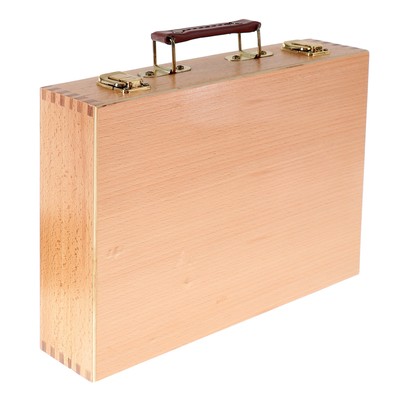 Этюдный ящик, 39.5×30×8.3 см, бук