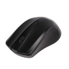 Мышь Ritmix RMW-555, беспроводная, оптическая, 1000 dpi, 2xAAA (не в комплекте), USB, чёрная - Фото 2