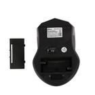 Мышь Ritmix RMW-560, беспроводная, оптическая, 1000 dpi, 2xAAA(не в компл), USB, чёрно-серая - Фото 5