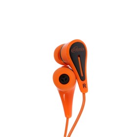 

Наушники Ritmix RH-012, вакуумные, 100 дБ, 32 Ом, 3.5 мм, 1.2 м, оранжевые