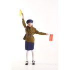 Военный костюм «Регулировщица», 5-7 лет, рост 122-134 см - Фото 2