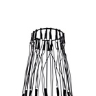 УЦЕНКА Гирлянда «Сеть», d=95 см, с кольцом, на ёлку, IP20, 224 LED, 220 В, 8 режимов, тёмная нить, свечение мульти - Фото 5