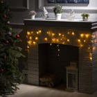 УЦЕНКА БАХРОМА, Ш:1.8 м, В:0.5 м, Н.С. LED-48-220V, 8 режимов, ЖЕЛТЫЙ - фото 11983196