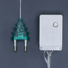 УЦЕНКА Гирлянда «Бахрома-арка» 1×1 м, IP20, прозрачная нить, 126 LED, свечение мульти, 8 режимов, 220 В 4064532